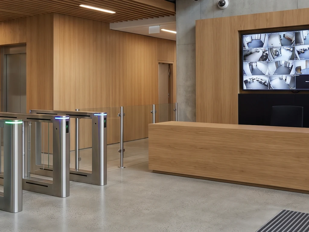 Integracja systemu kontroli dostępu z monitoringiem CCTV i SSWiN w obiekcie biurowym
